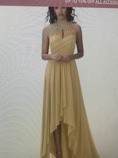 Thoughts on this bm gown.  i - 1