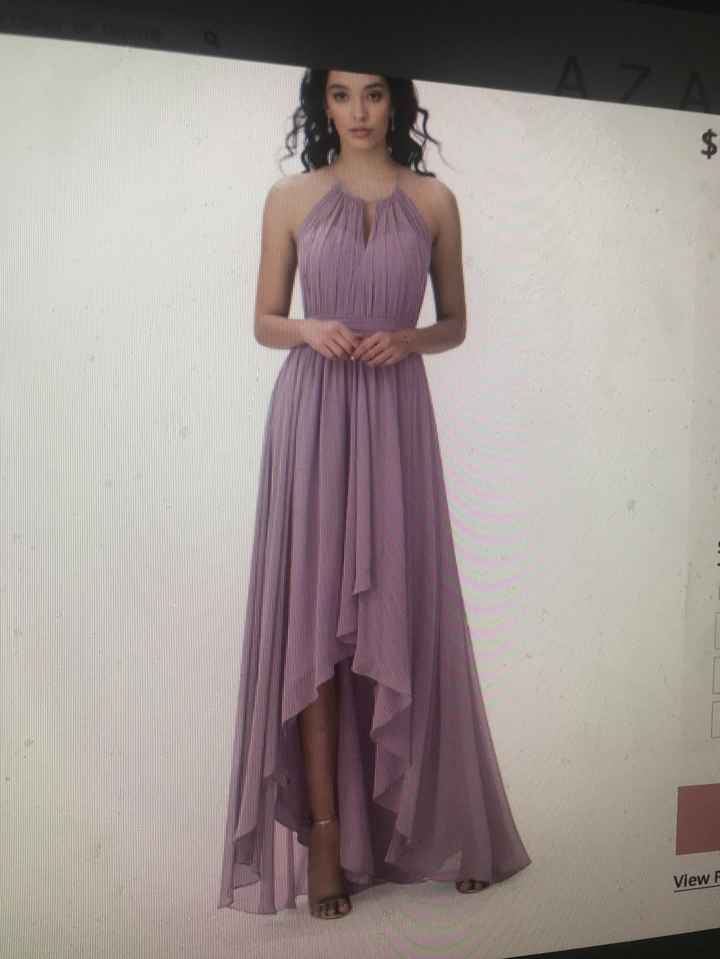 Thoughts on this bm gown.  i - 2