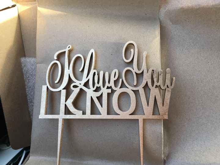 Cake Topper Question