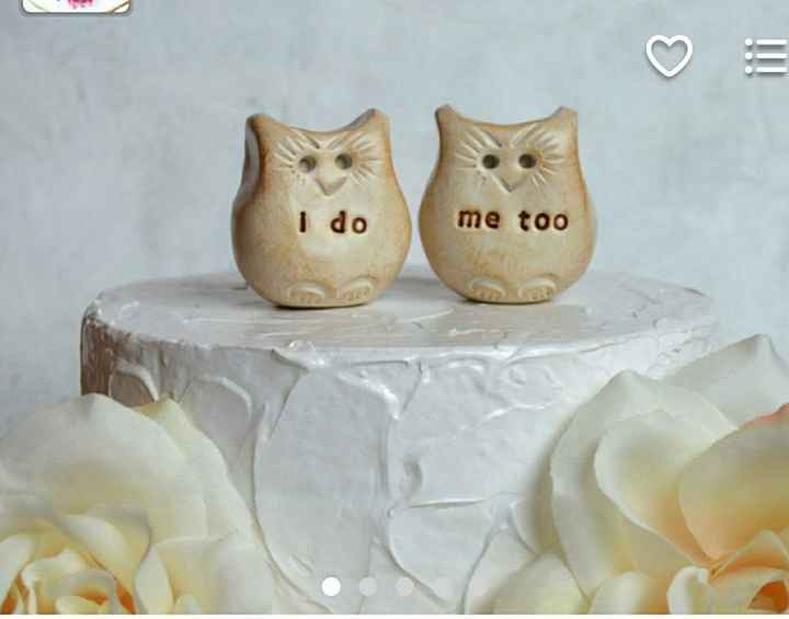 Let's see those cake toppers!