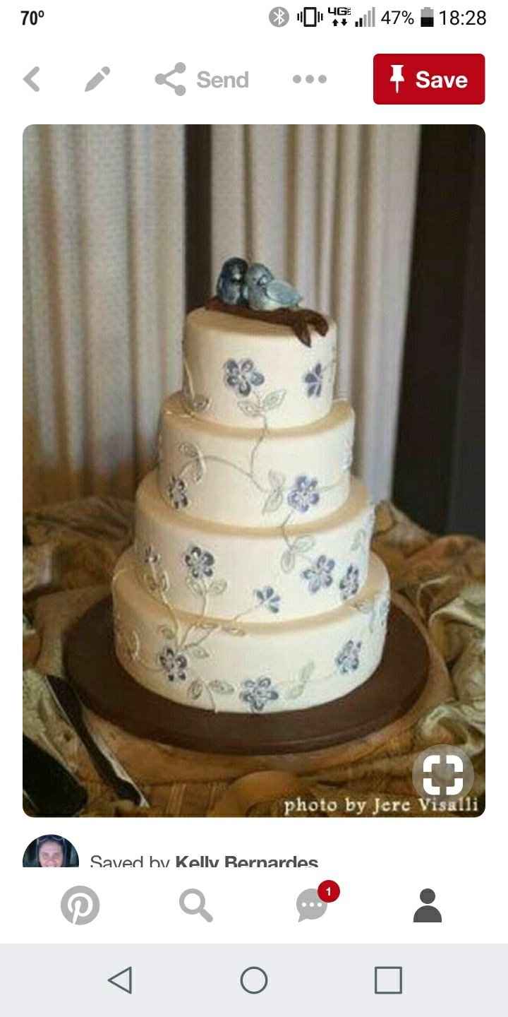  Show me your wedding cake/ wedding cake inspo! - 1