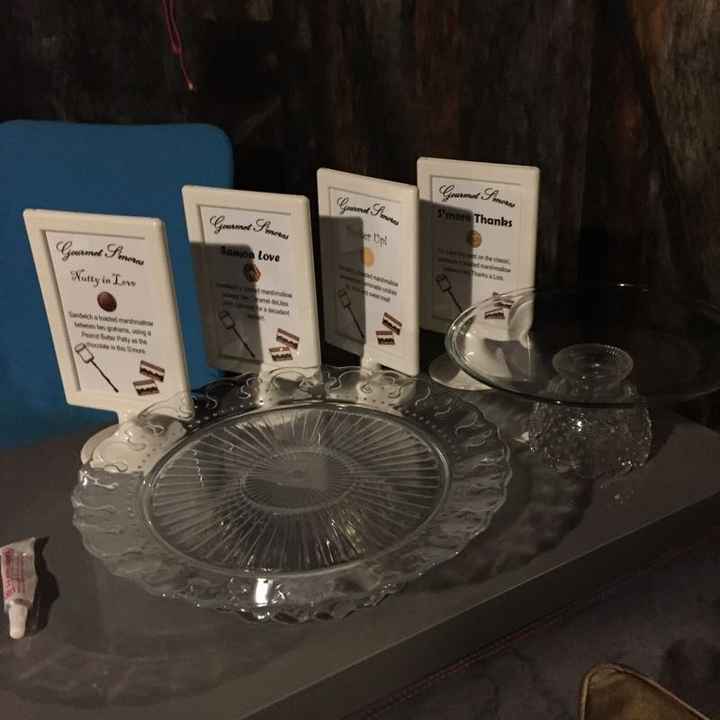 DIY cake stands/dessert display