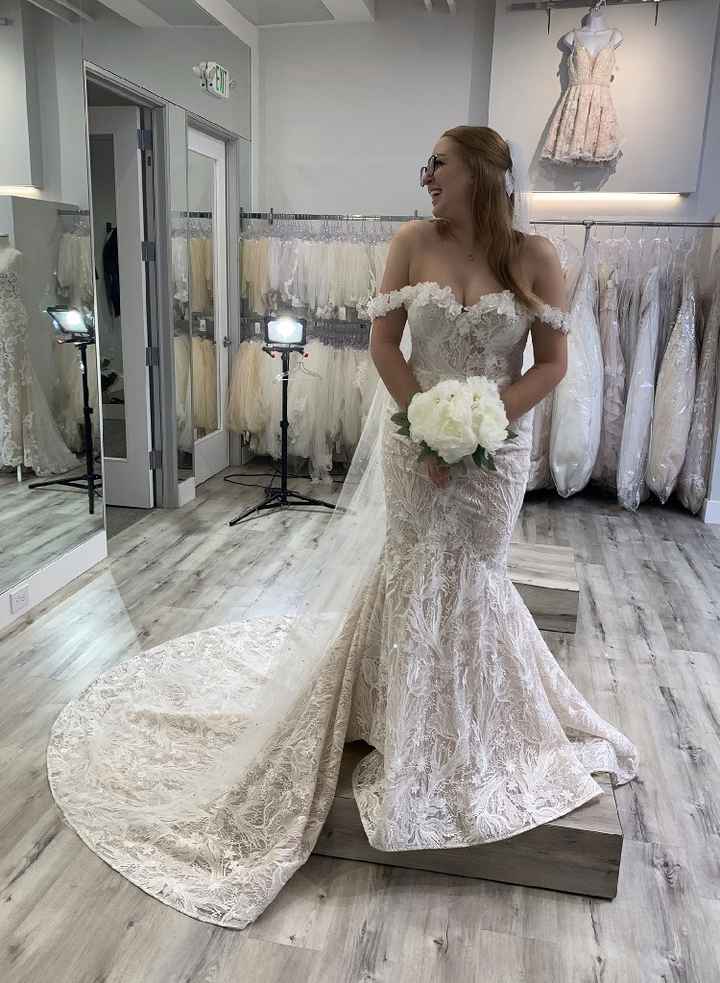 So in love with my wedding dress! Just wanted to show it off! (: - 2