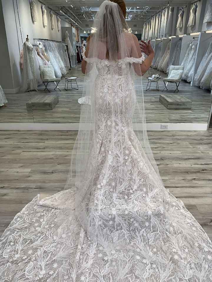 So in love with my wedding dress! Just wanted to show it off! (: - 3