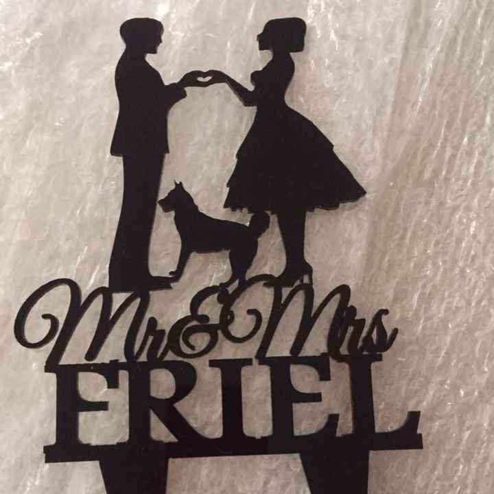 Share your cake topper