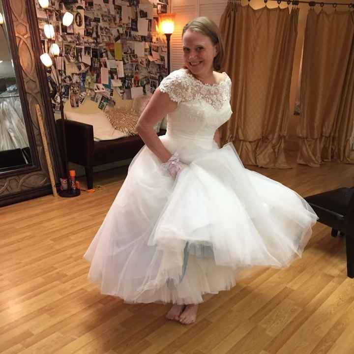 Show me your tea length dress!!