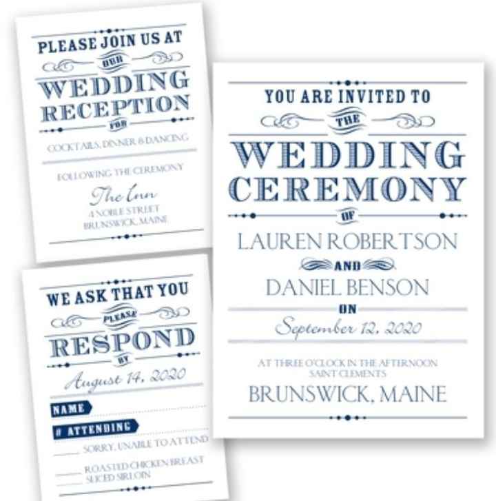 Show me your invitations!