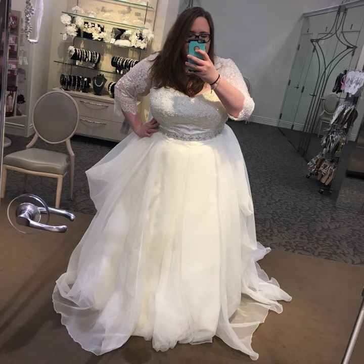 Changed my mind to this dress!! And I love it!!