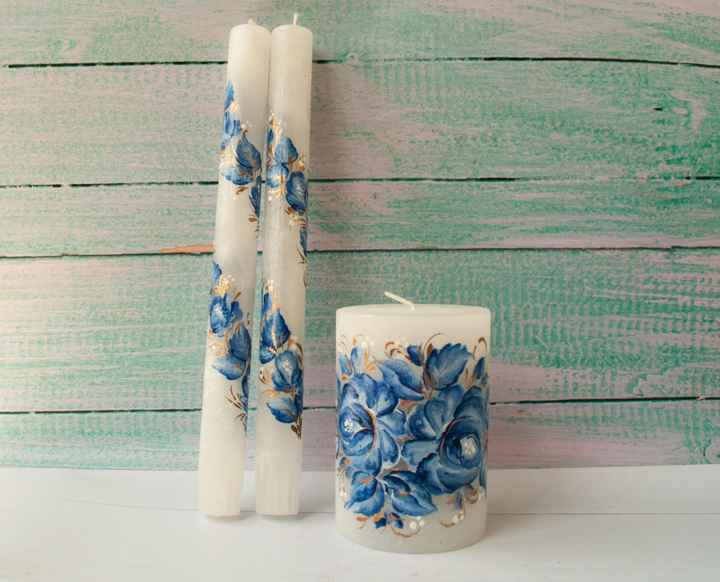 Unity candle or sand