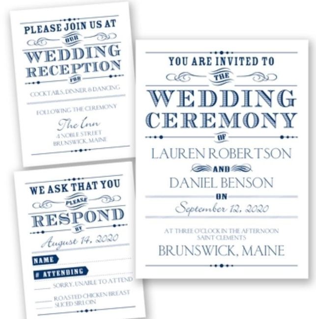 Show me your invitations!