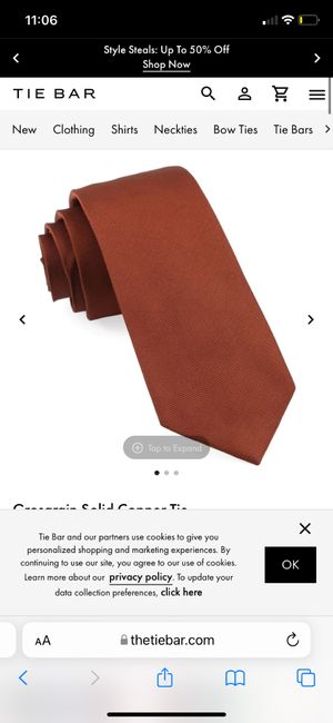 Burnt orange bridesmaid dresses 2