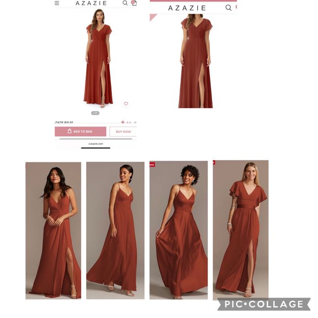 Can anyone help find a similar bridesmaid dress? 1