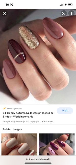 Wedding nails - ideas? Would love to see yours! 9