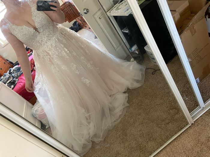 Debating wedding dress purchase 5