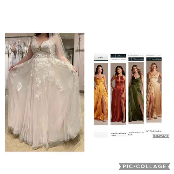 Bridesmaid dresses - 1