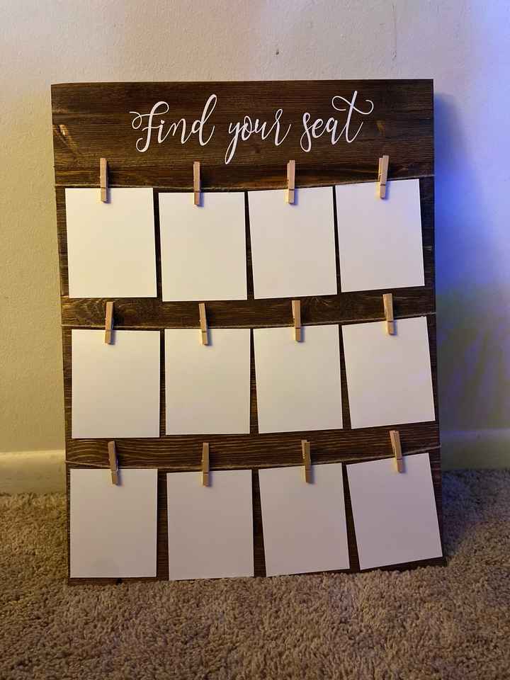Cricut Wedding Projects - 1