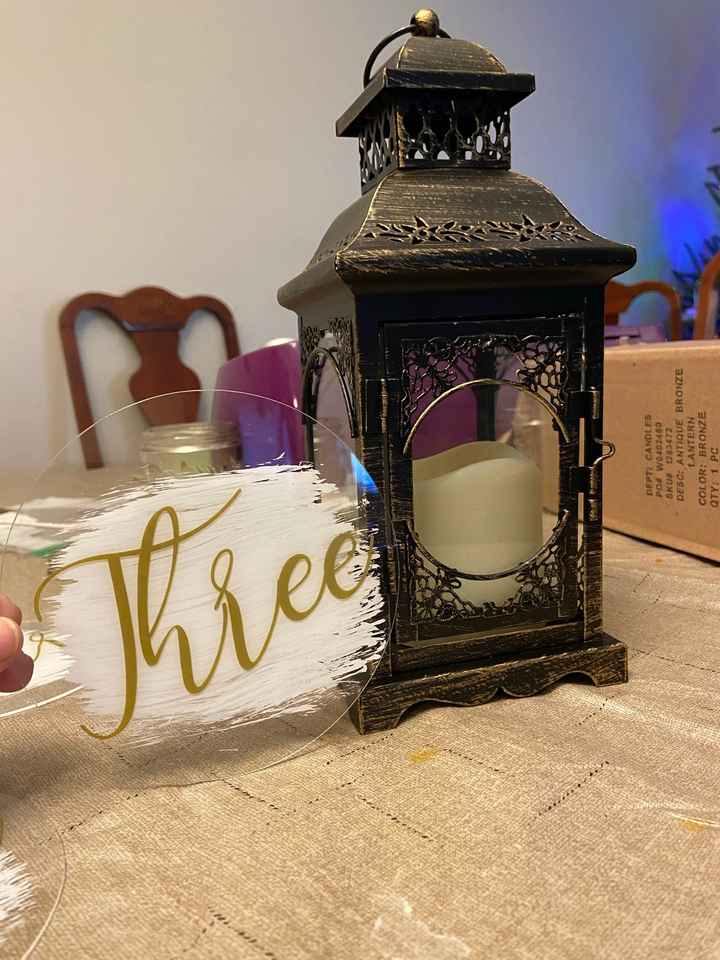Cricut Wedding Projects - 2