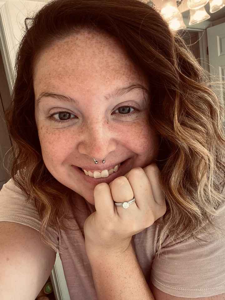 How much input did you have on your ring? - 1