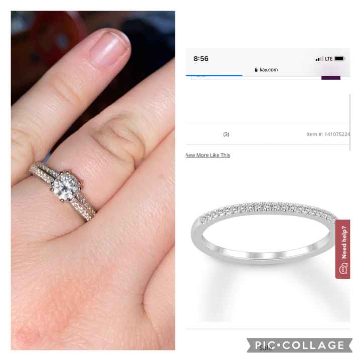 Show me your "plain" wedding bands! 💍 - 1