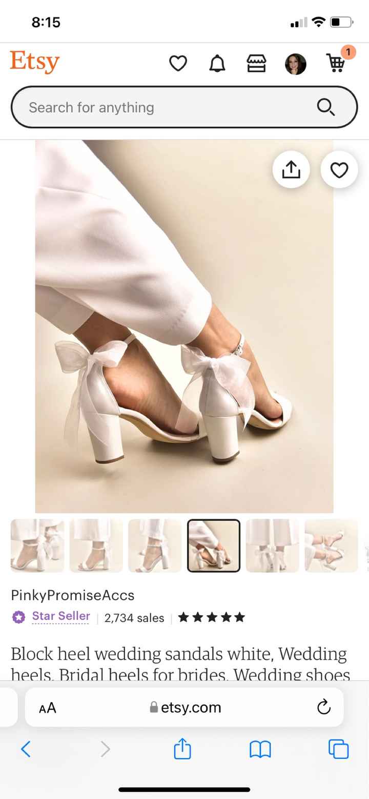 We saw Dresses - Can we see Wedding Shoes - 1