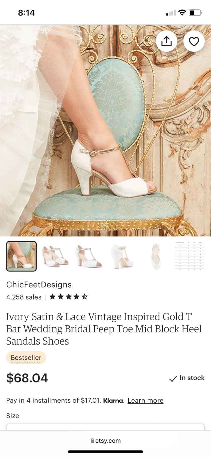 We saw Dresses - Can we see Wedding Shoes - 2