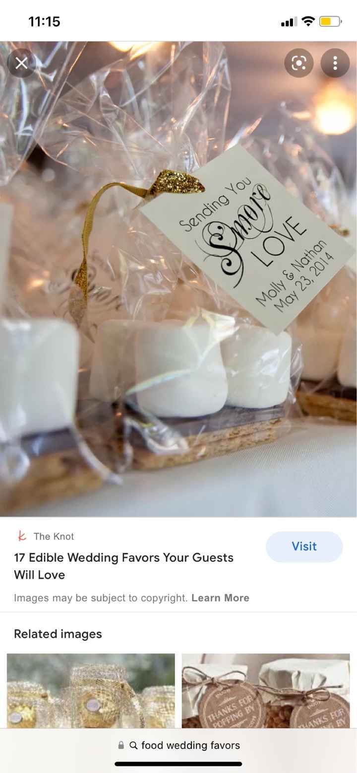 Edible favors! - 2