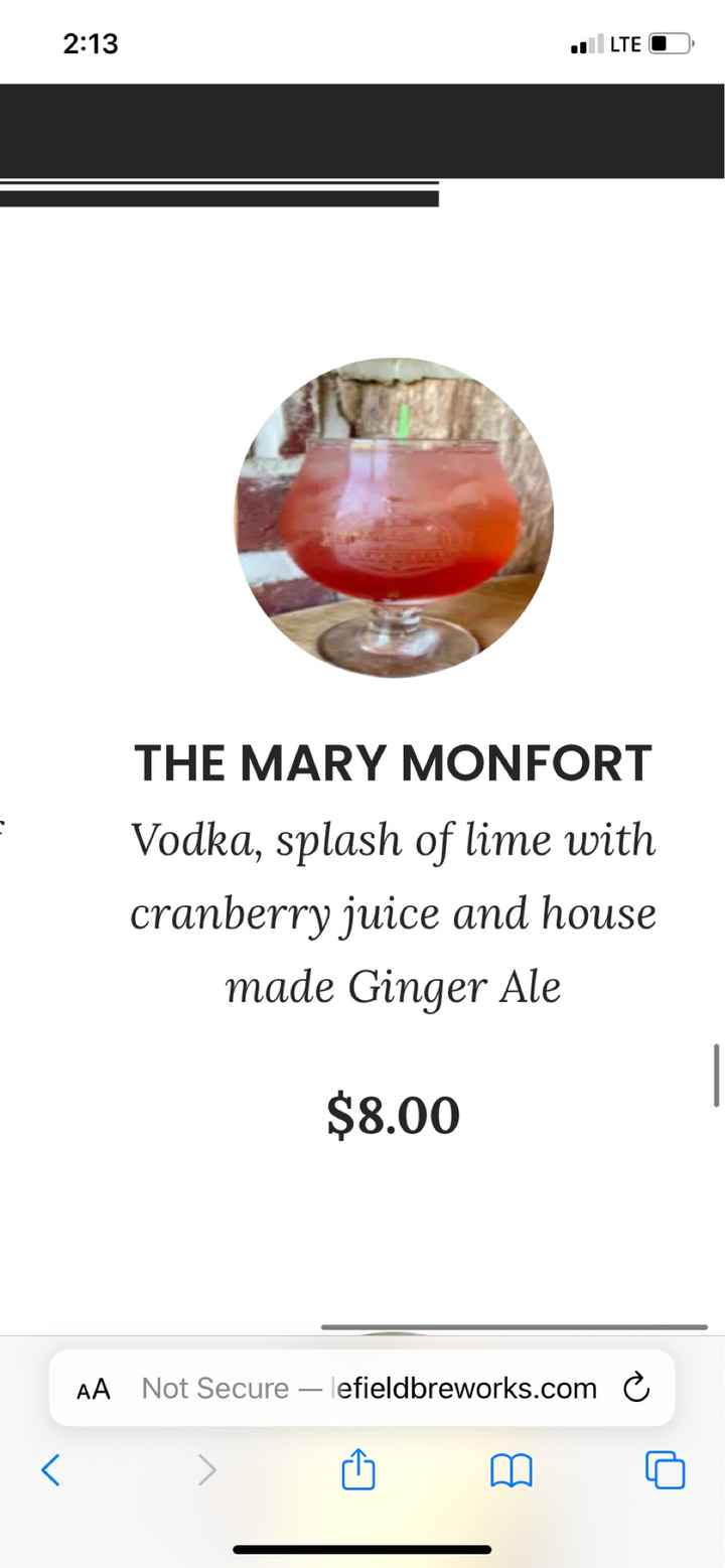 Signature drinks - 2