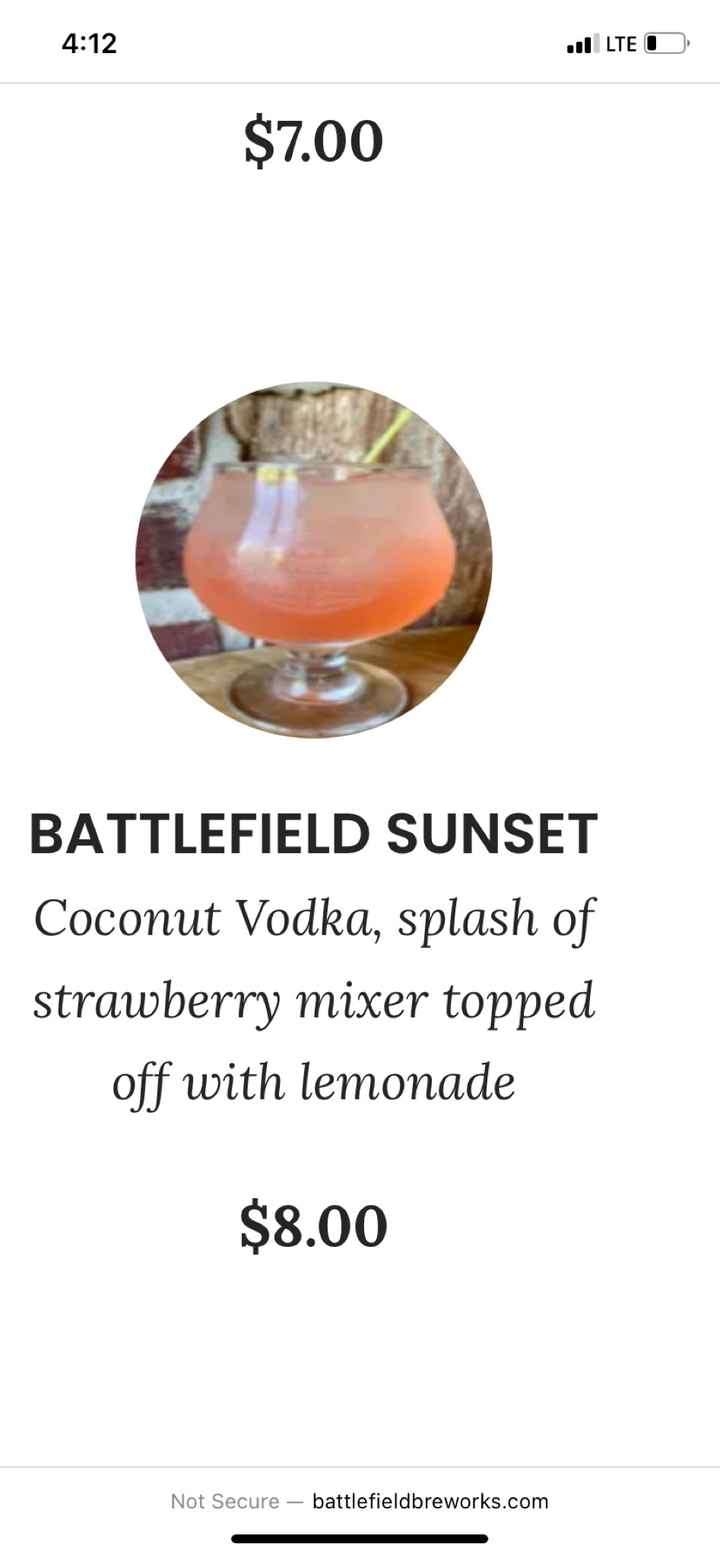 Signature drinks - 1