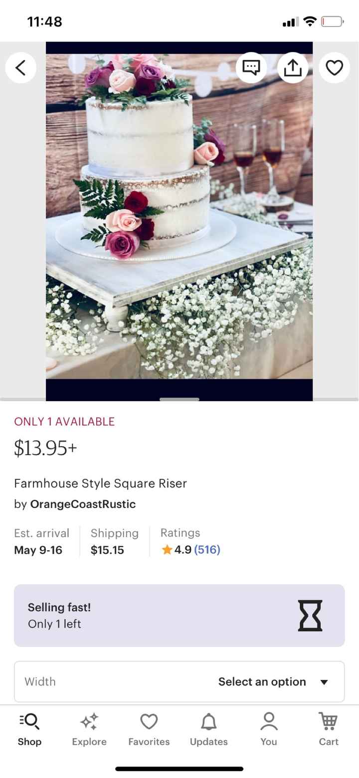 Cake table - 1