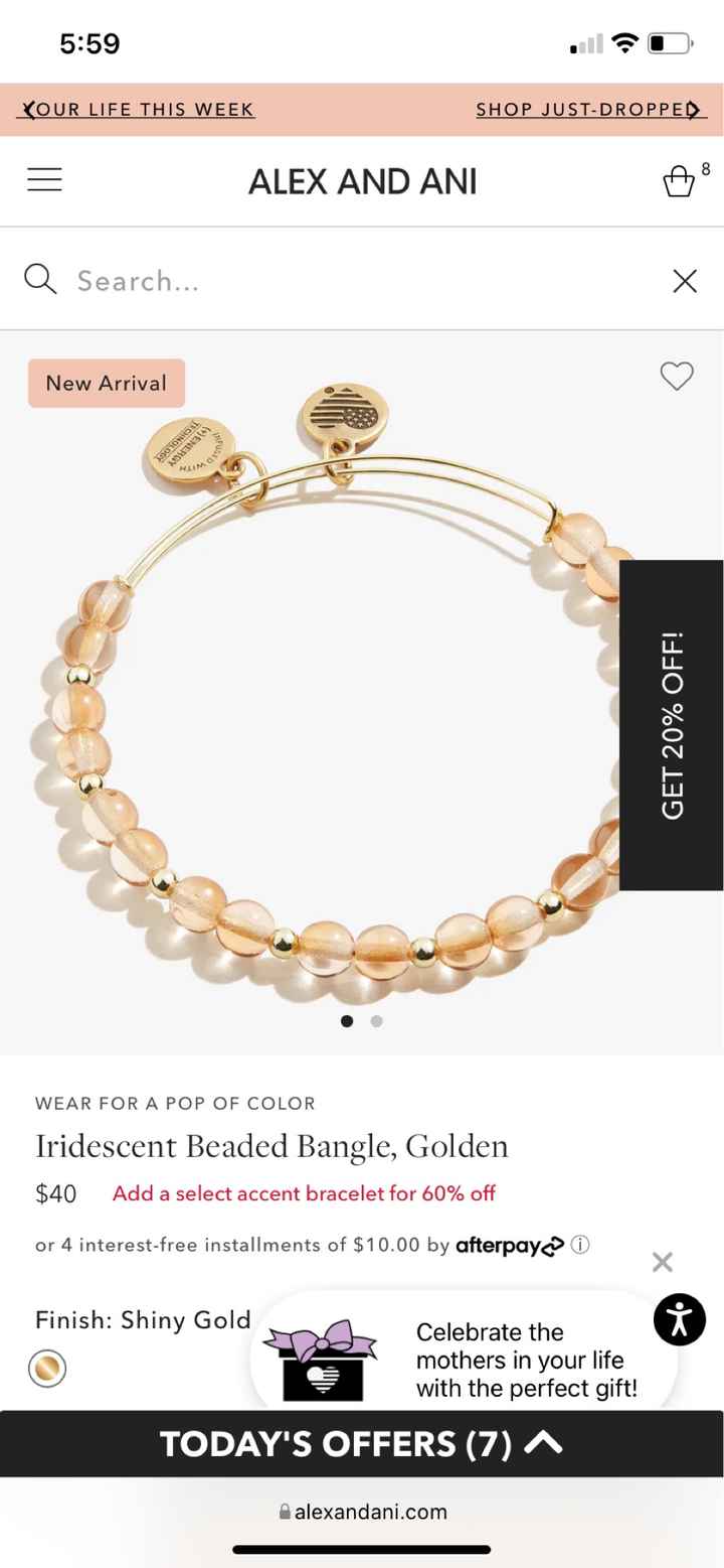 What are you getting your bridal party? - 2