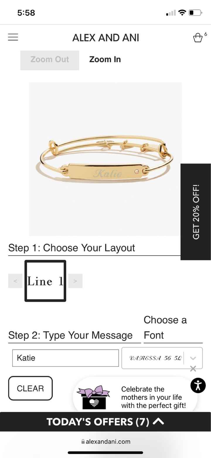 What are you getting your bridal party? - 3