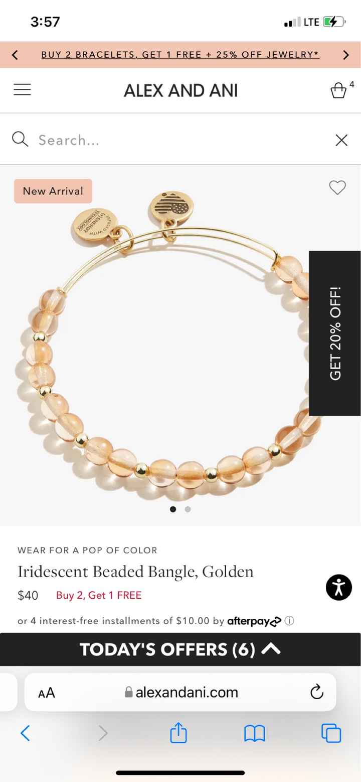Gifts for Bridal Party/parents - 1