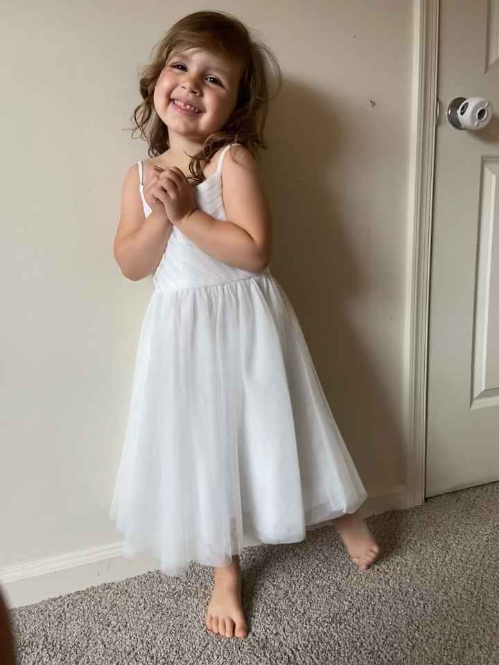 Flower girl dress color - 1
