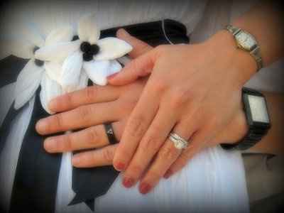 We did it!  Married with pics!