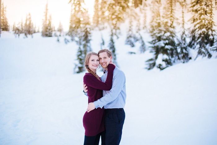 Where are you taking engagement photos? 13