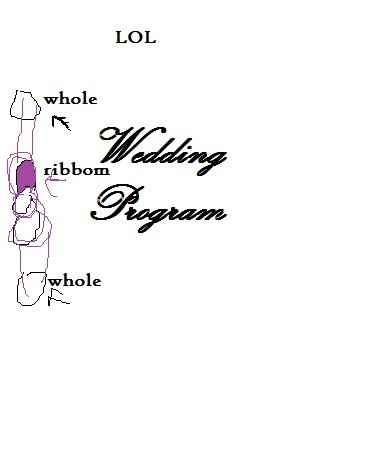 Slight problem with Ceremony programs via VP