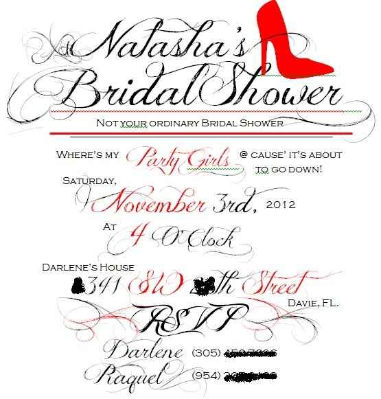 Bridal Shower Invite
