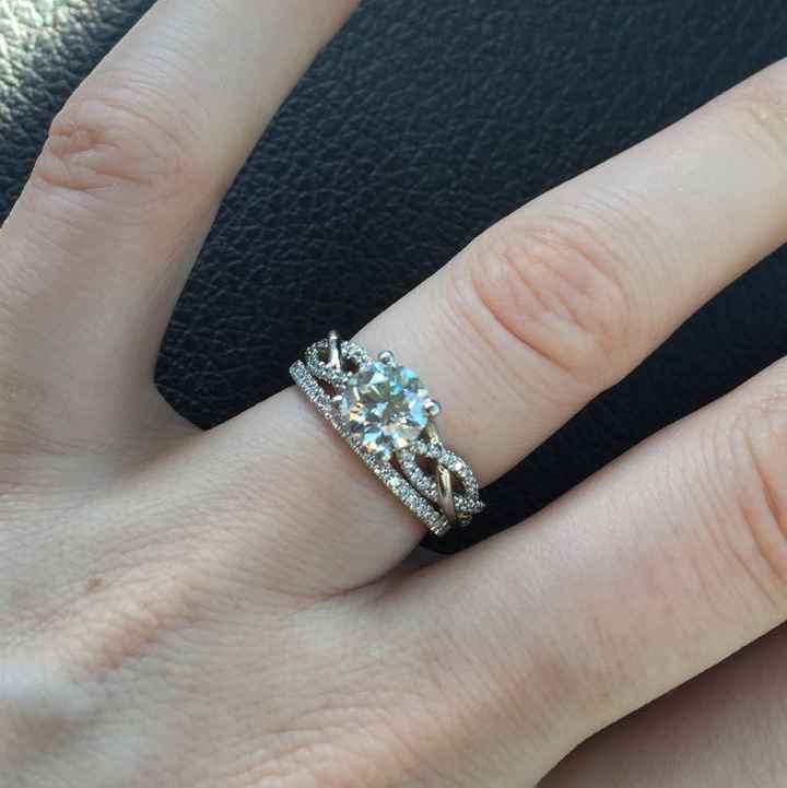 Let's see those beautiful rings lady's!