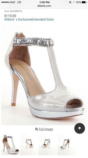 Would love to see everyone's bridal shoes?