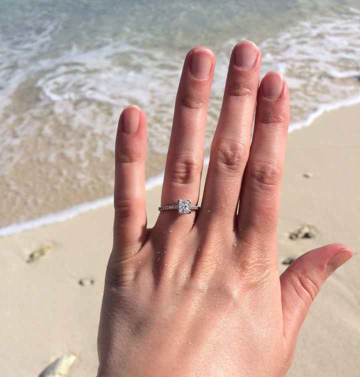 SPINOFF: Whether you like your engagement ring or not, let's see them!