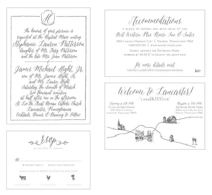 Wedding invitations