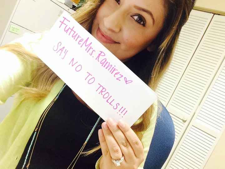 "lets flush out the trolls"