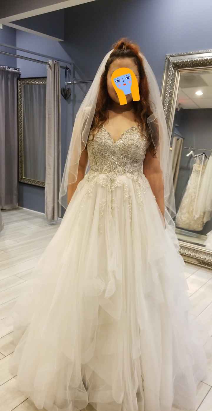 Second guessing my dress - 2