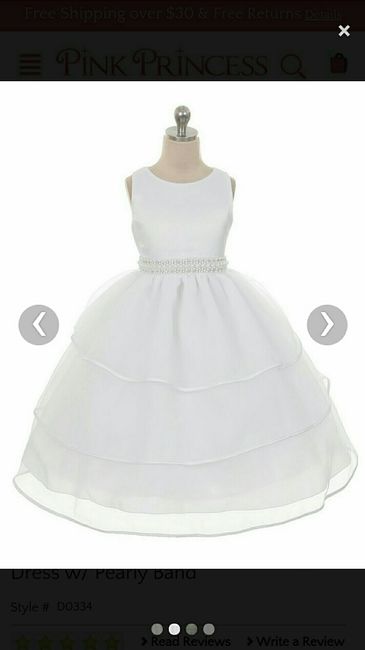Flower girl dress finally picked out!
