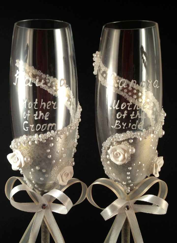 Toasting flutes are in!