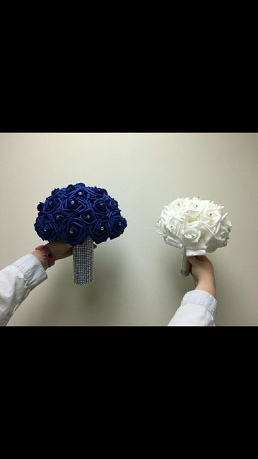 Silk flowers for bridesmaids bouquets?