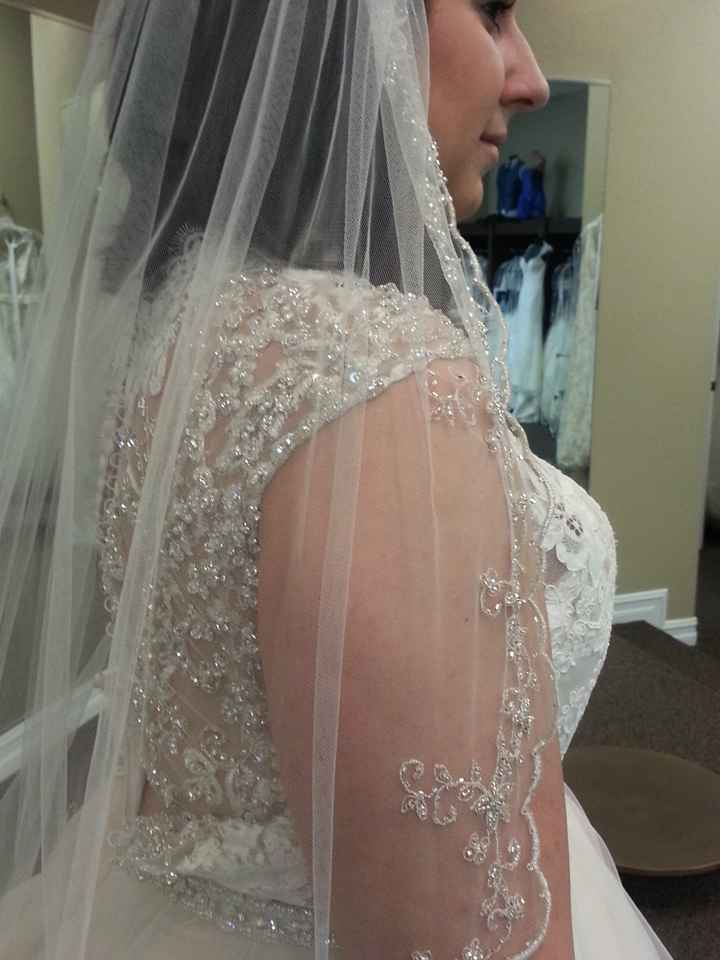 Show me your veils/blushers/headpieces, ANYTHING!!