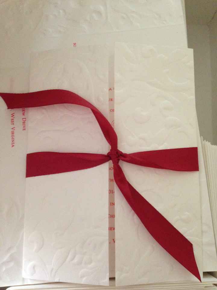 Just my show and tell for the wedding