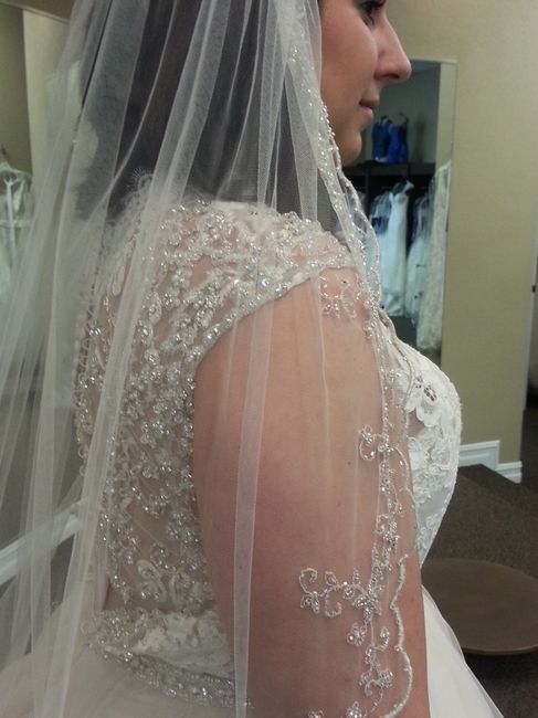 Show me your veils/blushers/headpieces, ANYTHING!!