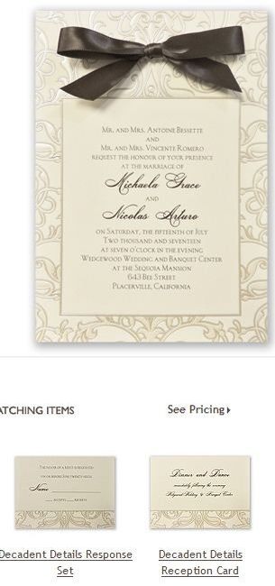 SHOW ME YOUR : Wedding Invitations / RSVP Cards!